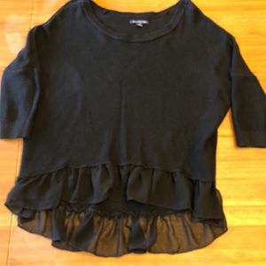 American eagle outfitters ruffled sweater size S